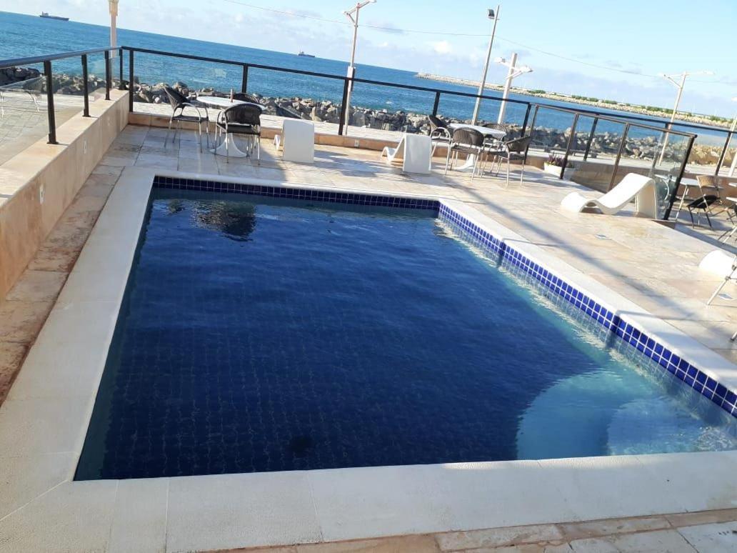 507 Lindo Flat Mobiliado Na Praia De Iracema Fortaleza  Buitenkant foto